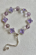 Vogsion Ethereal Mystic Clover Strawberry Quartz Manifestation Bracelet