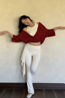 Women’s Yoga Knitted Wrap Cardigan – Lightweight Ballet Style Dance Cover Up for Pilates, Workout & Daily Layering