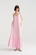 Look of the Week:Think Linen, Feel Lighter: The Charm of a Pink Linen Dress