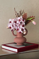BRAID VASE - MAROON