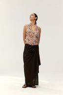 Midi Skirt – Soft Oat