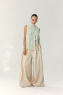 Sage Mist Top – Mint Green Resortwear