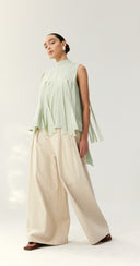 Sage Mist Top – Mint Green Resortwear