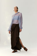 Midi Skirt – Soft Oat