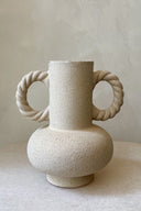BRAID VASE - CREAM
