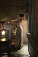Vogsion Nocturne Sculpted Sequin Maxi Gown