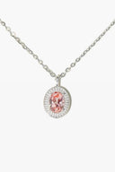 Vogsion Darcy Reverie Oval Gemstone Pendant Necklace