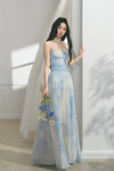 Vogsion Sky Whisper Blue Maxi Dress