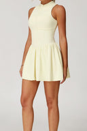Kokoyaya High-Neck Active Dress – Perfect for Tennis, Pickleball & Golf