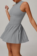 Kokoyaya High-Neck Active Dress – Perfect for Tennis, Pickleball & Golf
