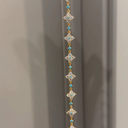 Vogsion Turquoise Clover Charm Bracelet – Silver Lucky Clover Jewelry for Protection & Elegance