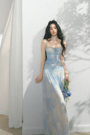 Vogsion Sky Whisper Blue Maxi Dress