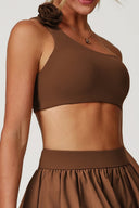 Kokoyaya Flora One-Shoulder Sports Bra Top