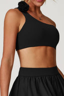 Kokoyaya Flora One-Shoulder Sports Bra Top