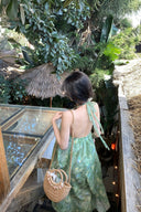 Island Dream Backless Maxi Dress