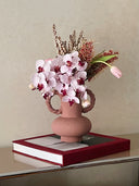 BRAID VASE - MAROON