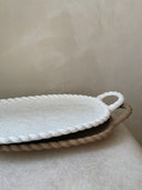 BRAID TRAY - WHITE