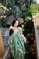 Island Dream Backless Maxi Dress