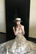 Vogsion Cream Purple Floral Maxi Dress - Spaghetti Strap Flowy Violet Flower Print Summer Maxi Dress worn by real customer (not a professional model) with straw hat – elegant boho chic summer fashion 2026
This naming, description, meta, tags, and alt text are engineered for maximum traffic based on current 2026 data: floral maxi dresses (especially ditsy/romantic prints, spaghetti straps, and flowy chiffon silhouettes) are leading searches and runway trends this season. Long-tail keywords like “floral maxi 