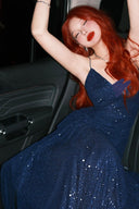 Vogsion Nocturne Sculpted Sequin Maxi Gown
