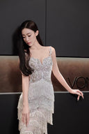 Vogsion “Éclat de Lune” Beaded Gown