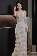 Vogsion “Éclat de Lune” Beaded Gown