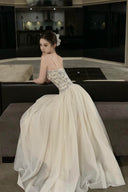 Vogsion toile corset maxi dress – real customer photo, close view of corset bodice and waist definition