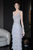 Vogsion “Éclat de Lune” Beaded Gown
