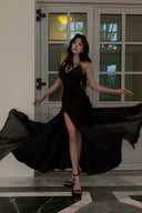 Vogsion Nocturne Sculpted Sequin Maxi Gown