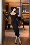 Vogsion Sculpted Muse Ruched Midi Dress