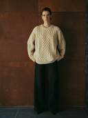 Cozy Cable Knit Sweater – Oversized Chunky Pullover