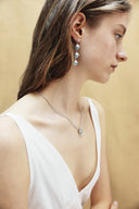 Streamglide Aquamarine Drop Earrings
