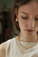 Morning Dew Arc Earrings
