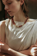Spark Ember Filigree Necklace