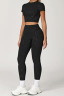 Kokoyaya GlitzFlow High-Waist Full-Length Leggings