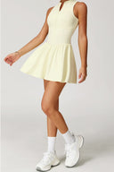 Kokoyaya High-Neck Active Dress – Perfect for Tennis, Pickleball & Golf