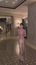 Vogsion Adorned in Aranjuez Bias Cut Slipdress