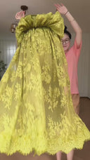 LUNA LACE BANDEAU GOWN