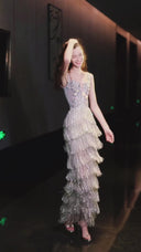 Vogsion “Éclat de Lune” Beaded Gown