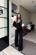 Nerine wool-feel layered knit two-piece set styled for an effortless everyday look